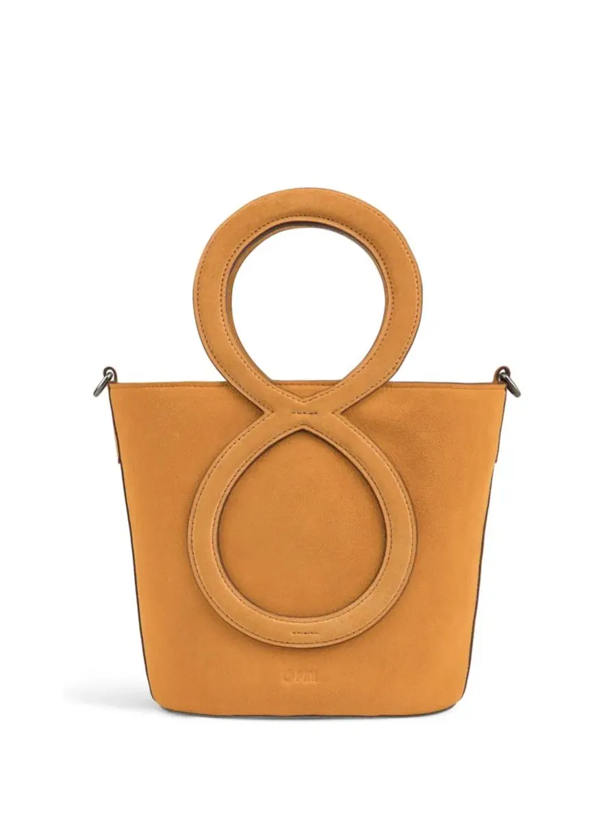 Сумка через плечо Infinity Bag из замши Amber Suede Fini, Amber Suede