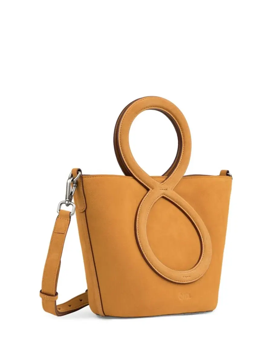 Сумка через плечо Infinity Bag из замши Amber Suede Fini, Amber Suede — изображение 3 из 6