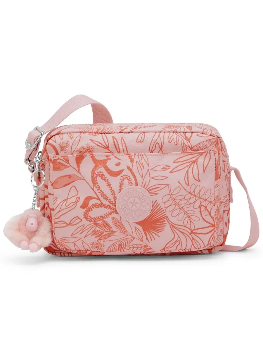 Сумка-пояс Abanu Medium Crossbody Kipling, Refined Flowers