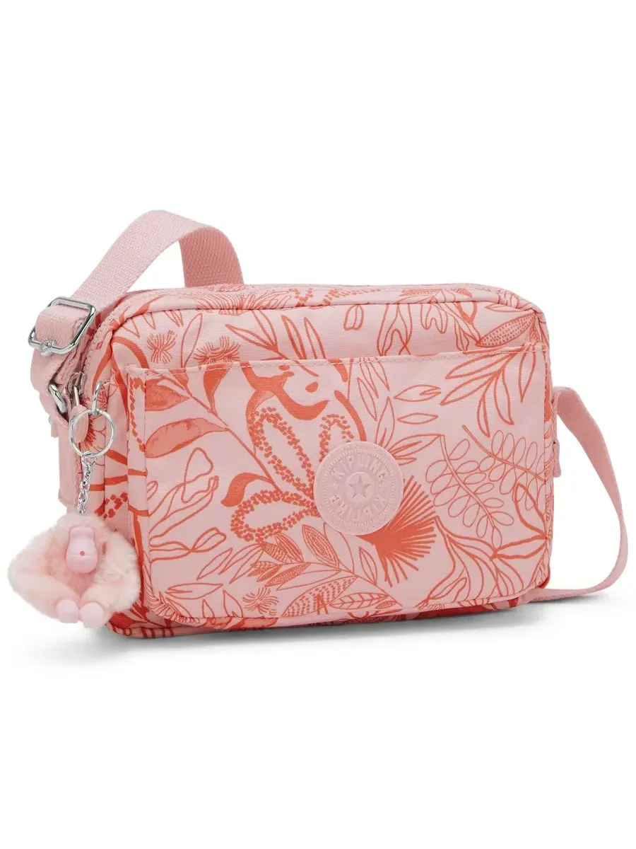 Сумка-пояс Abanu Medium Crossbody Kipling, Refined Flowers — изображение 3 из 4