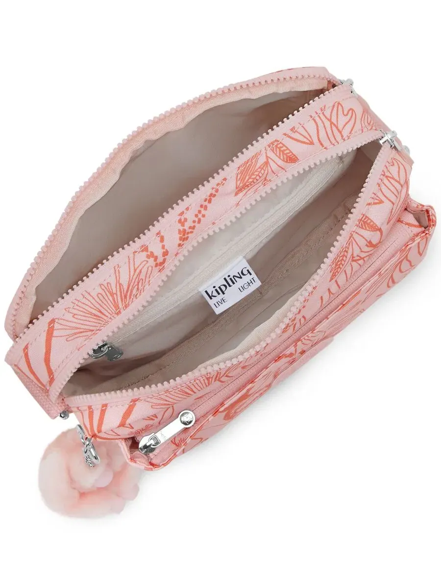 Сумка-пояс Abanu Medium Crossbody Kipling, Refined Flowers — изображение 4 из 4