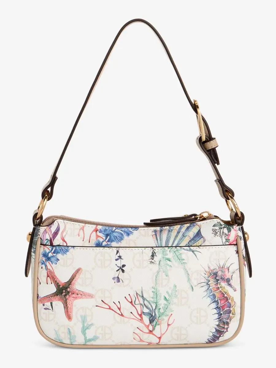 Сумка-багет с принтом Sea Print Giani Bernini, Under The Sea - Allover Sealife — изображение 2 из 7
