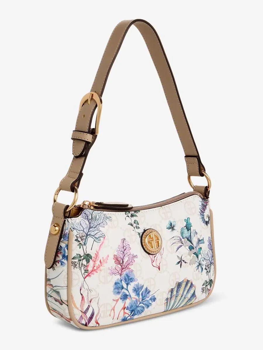Сумка-багет с принтом Sea Print Giani Bernini, Under The Sea - Allover Sealife — изображение 3 из 7