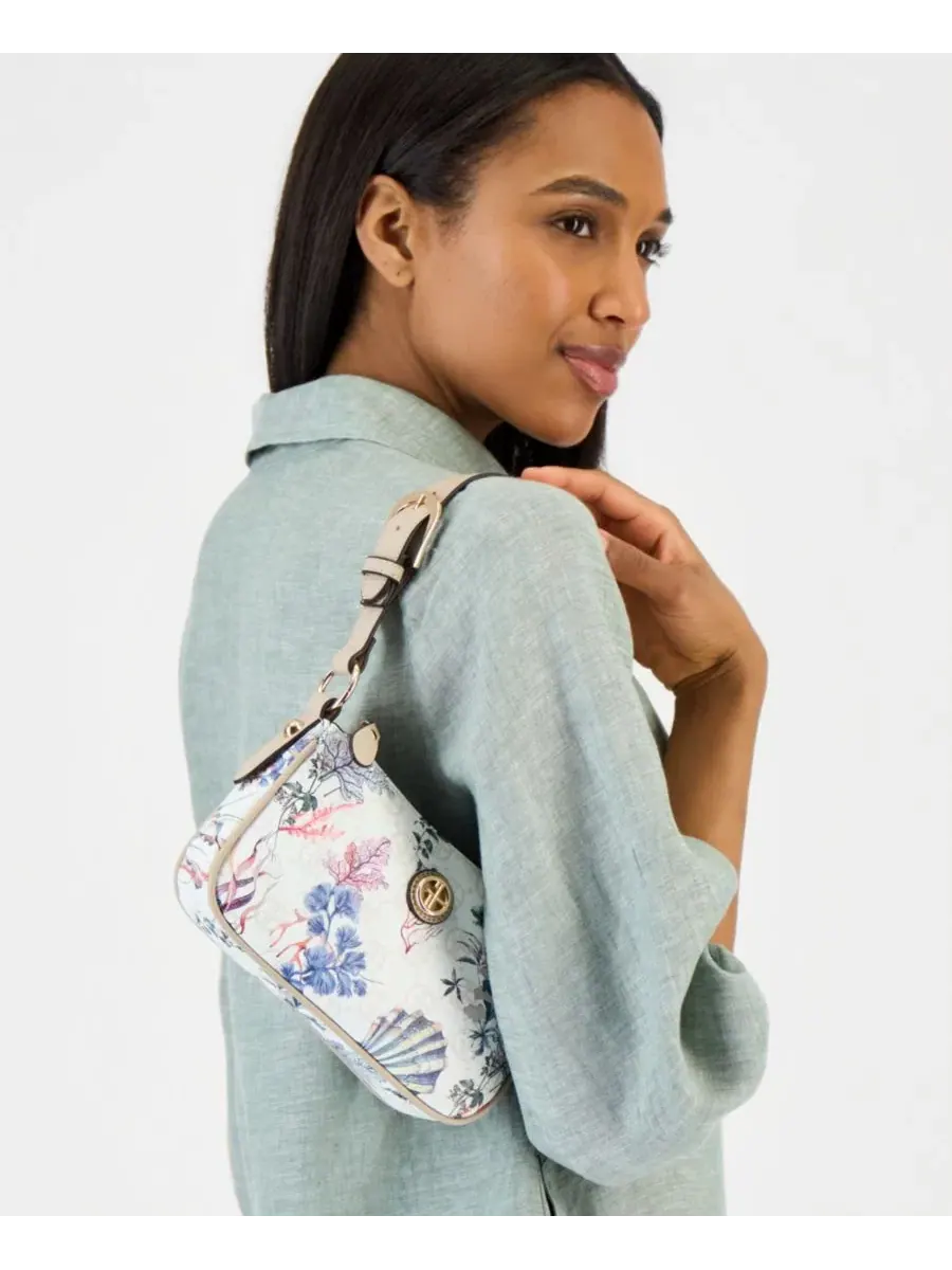 Сумка-багет с принтом Sea Print Giani Bernini, Under The Sea - Allover Sealife — изображение 5 из 7