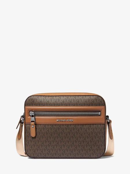 Сумка кроссбоди Michael Kors Jet Set с фирменным принтом