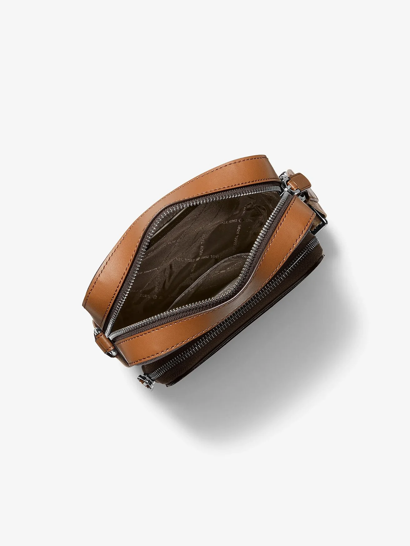 Michael Kors Hudson — мини-сумка флайт-бэг с монограммой — 2