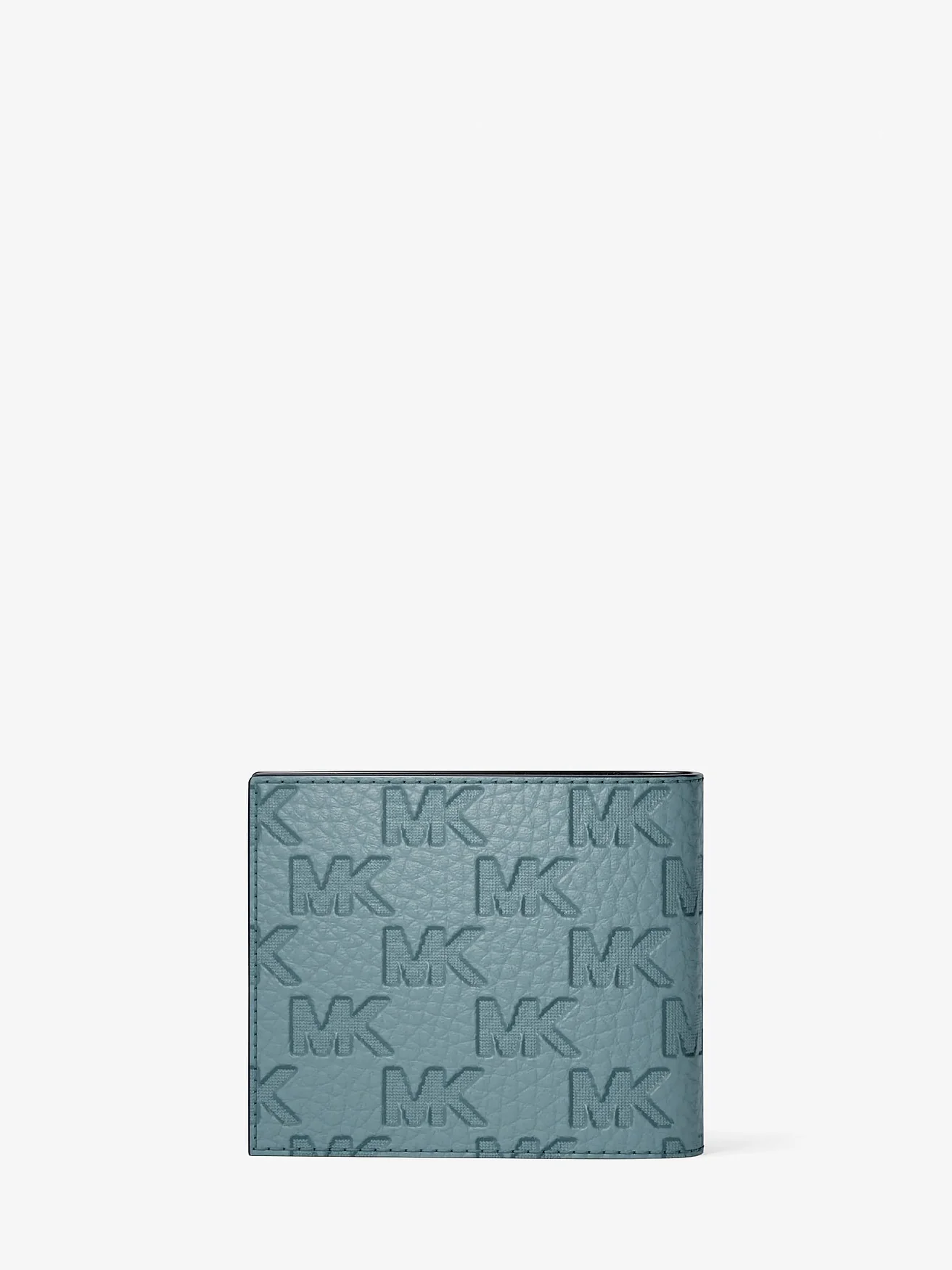 Кожаный кошелек Michael Kors Hudson с тиснением логотипа и футляром — 4