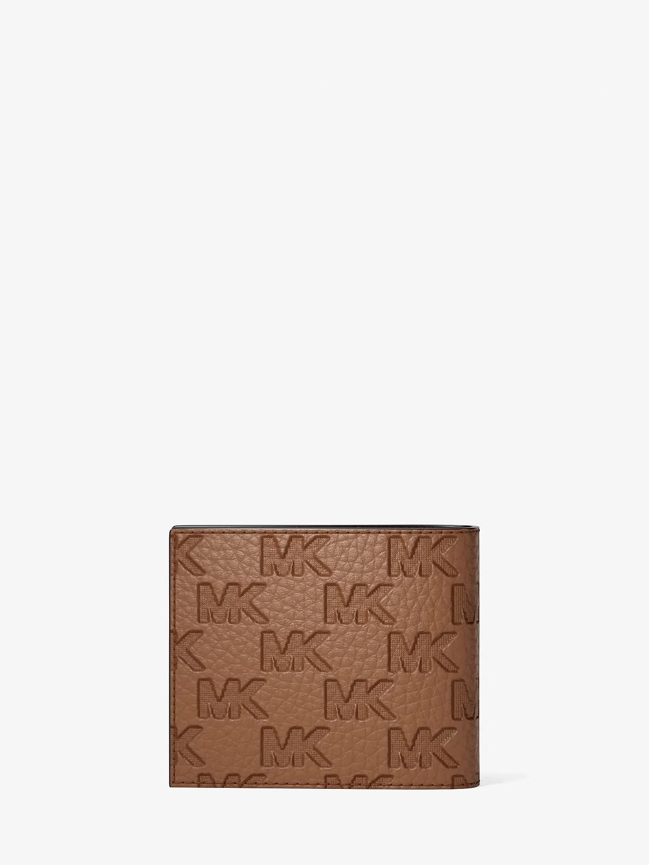 Кожаный кошелек Michael Kors Hudson с тиснением логотипа и футляром — 4