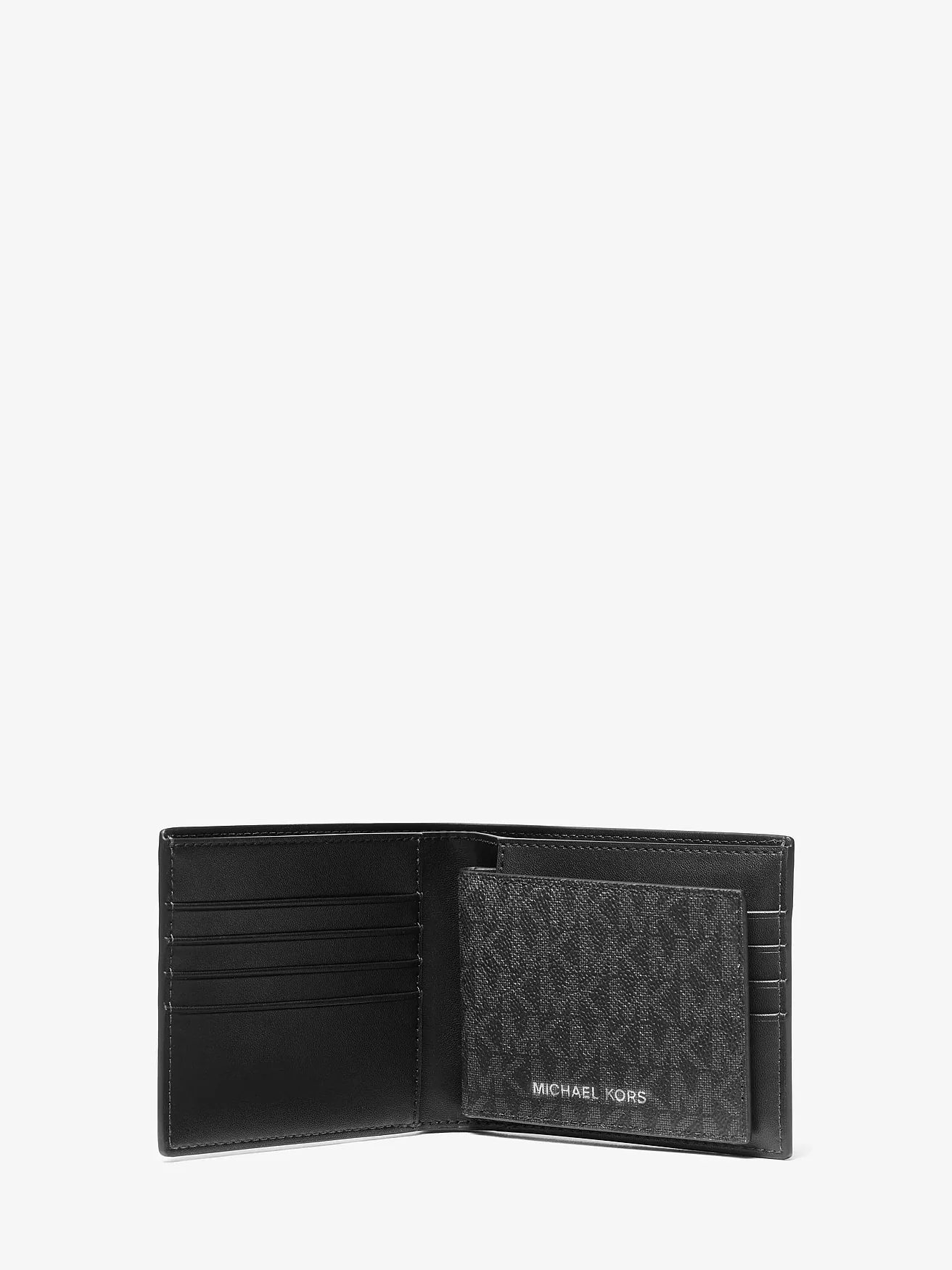 Кошелек Michael Kors Harrison с фирменным логотипом и съемным футляром — 2