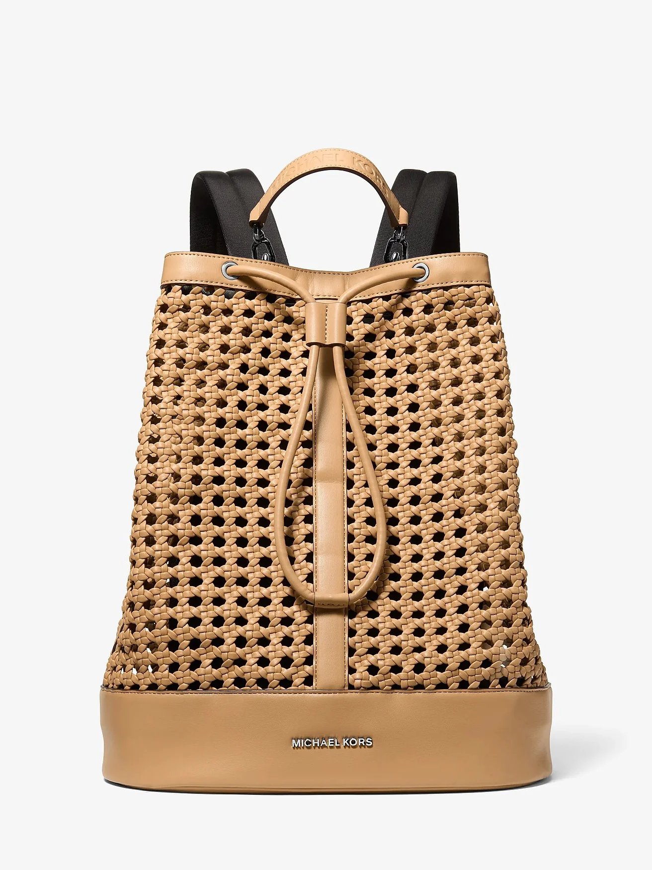 Рюкзак Michael Kors Whitley плетёный, средний — 1