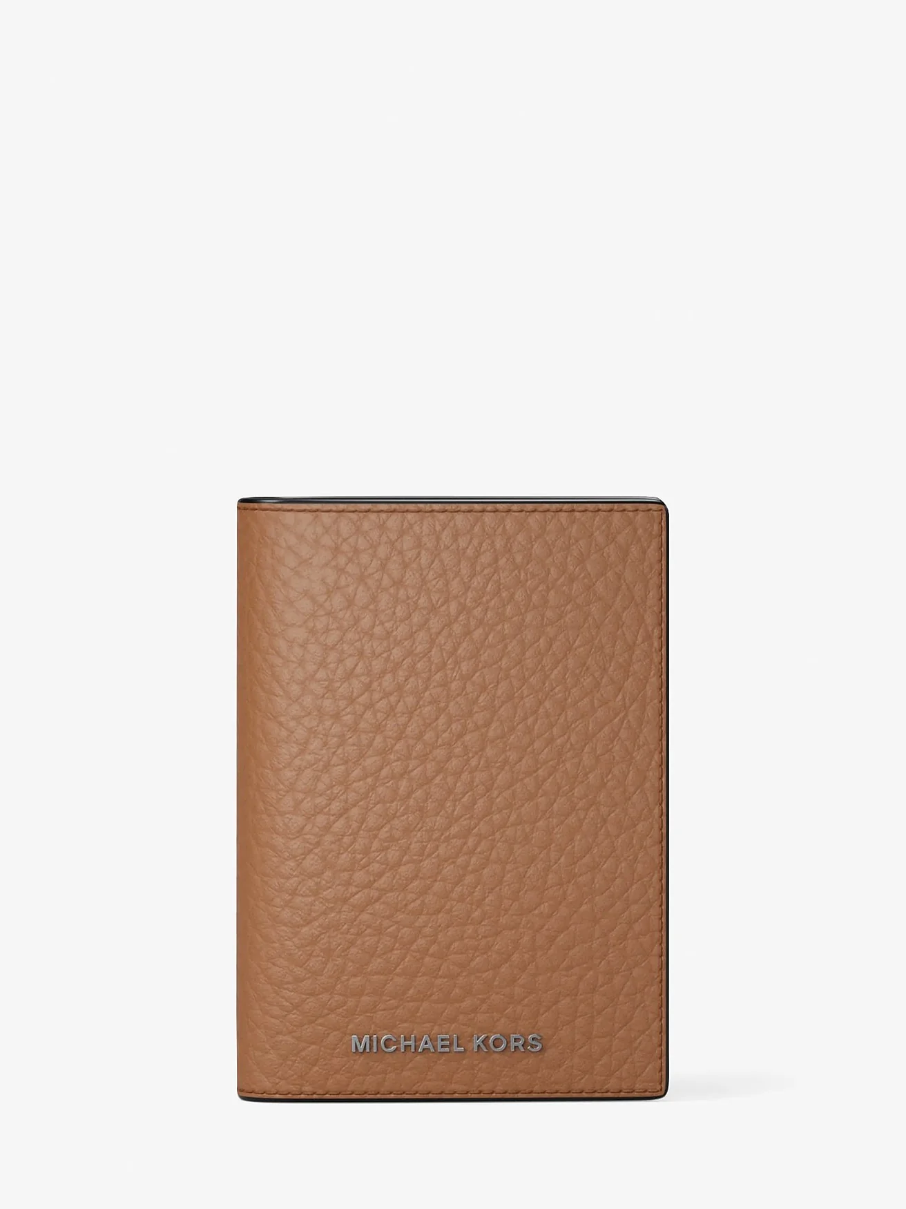 Michael Kors Hudson — складной картхолдер из зернистой кожи — 1