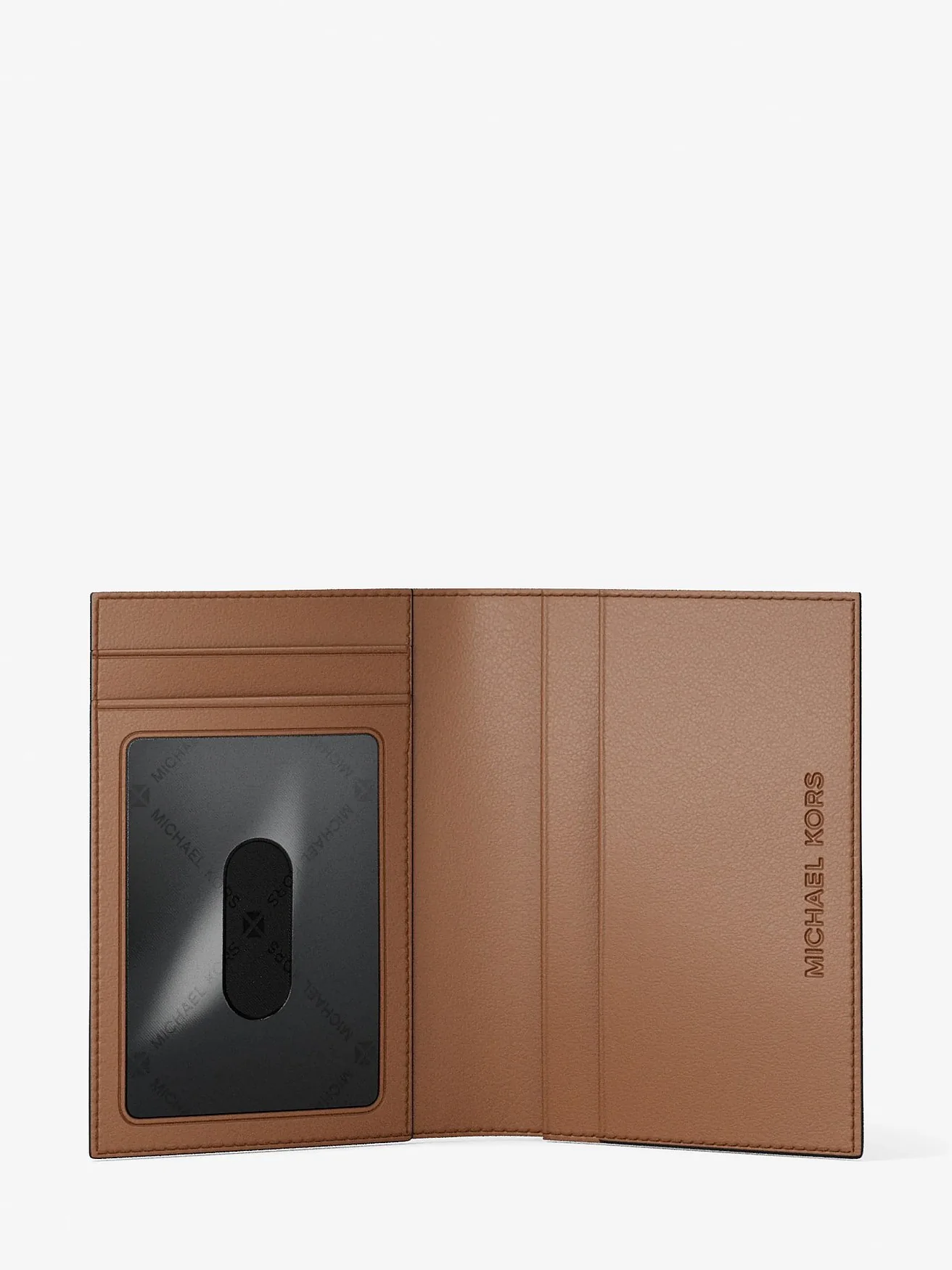 Michael Kors Hudson — складной картхолдер из зернистой кожи — 2