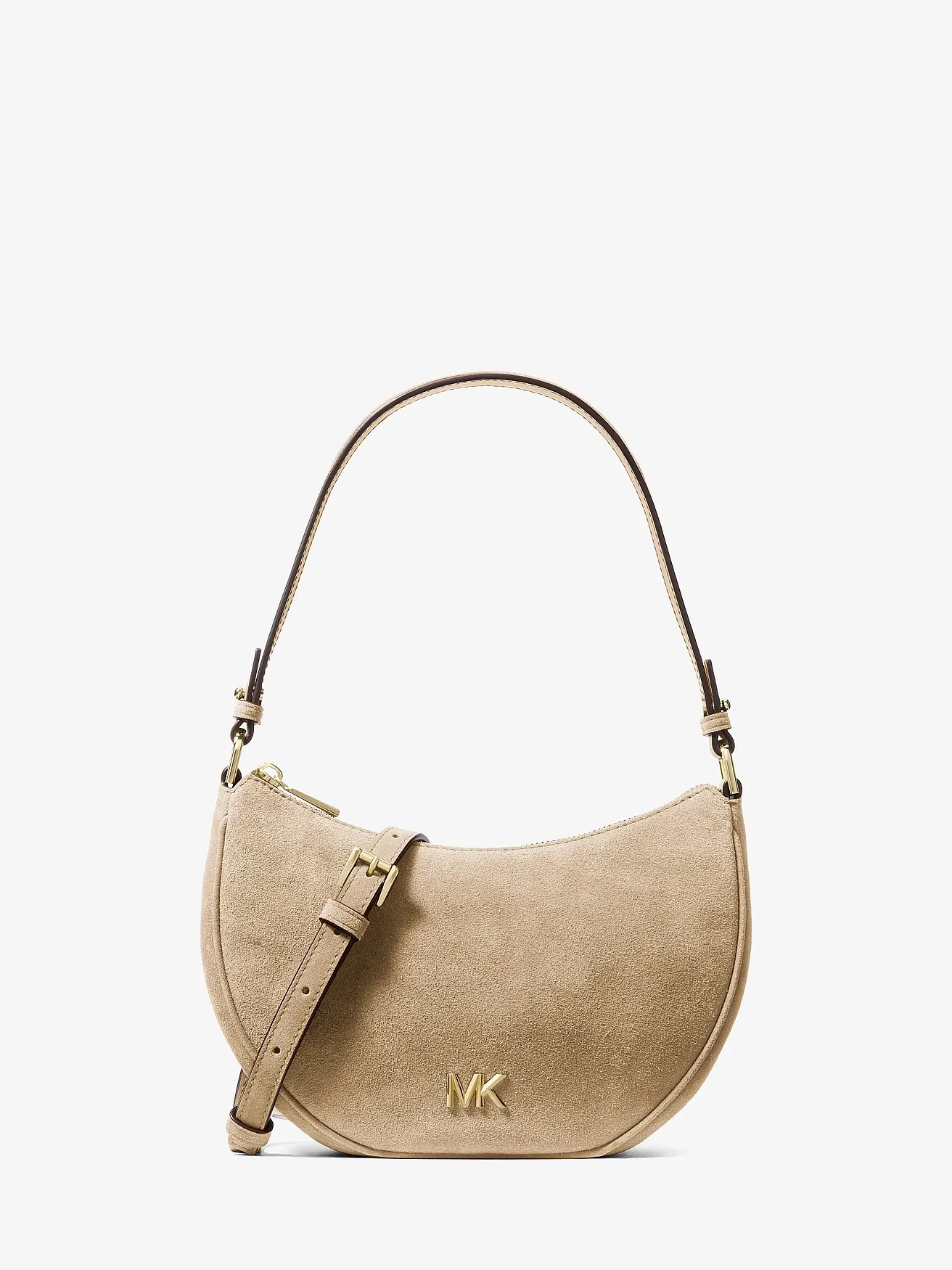 Замшевая сумка-пошет Michael Kors Kyla, малая, трансформер — 1
