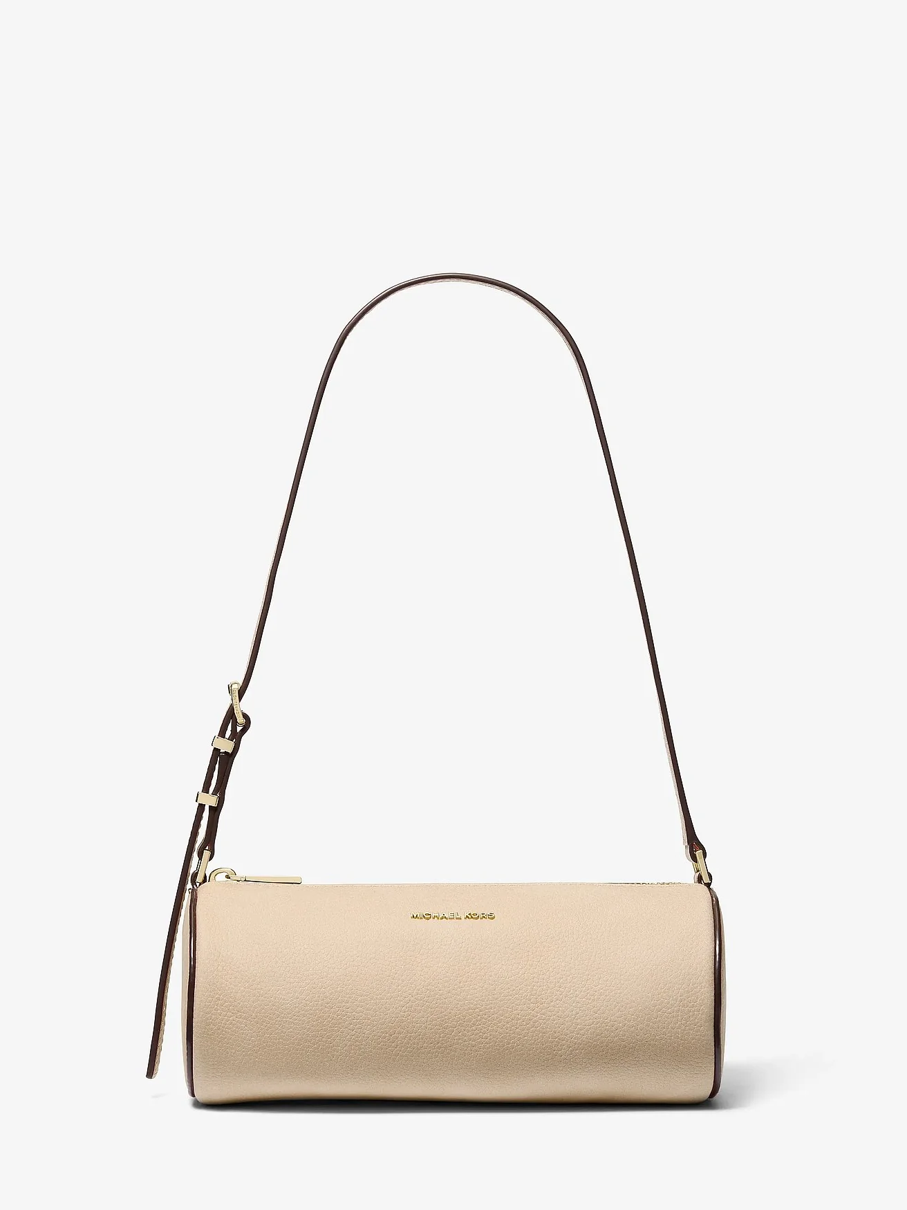 Нубуковая сумка-пошет Michael Kors Izzy Barrel — 1