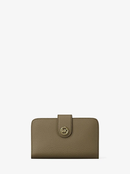 Кошелек Michael Kors MK Pop Charm medium из зернистой кожи