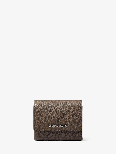 Кошелек Michael Kors Hudson с фирменным принтом