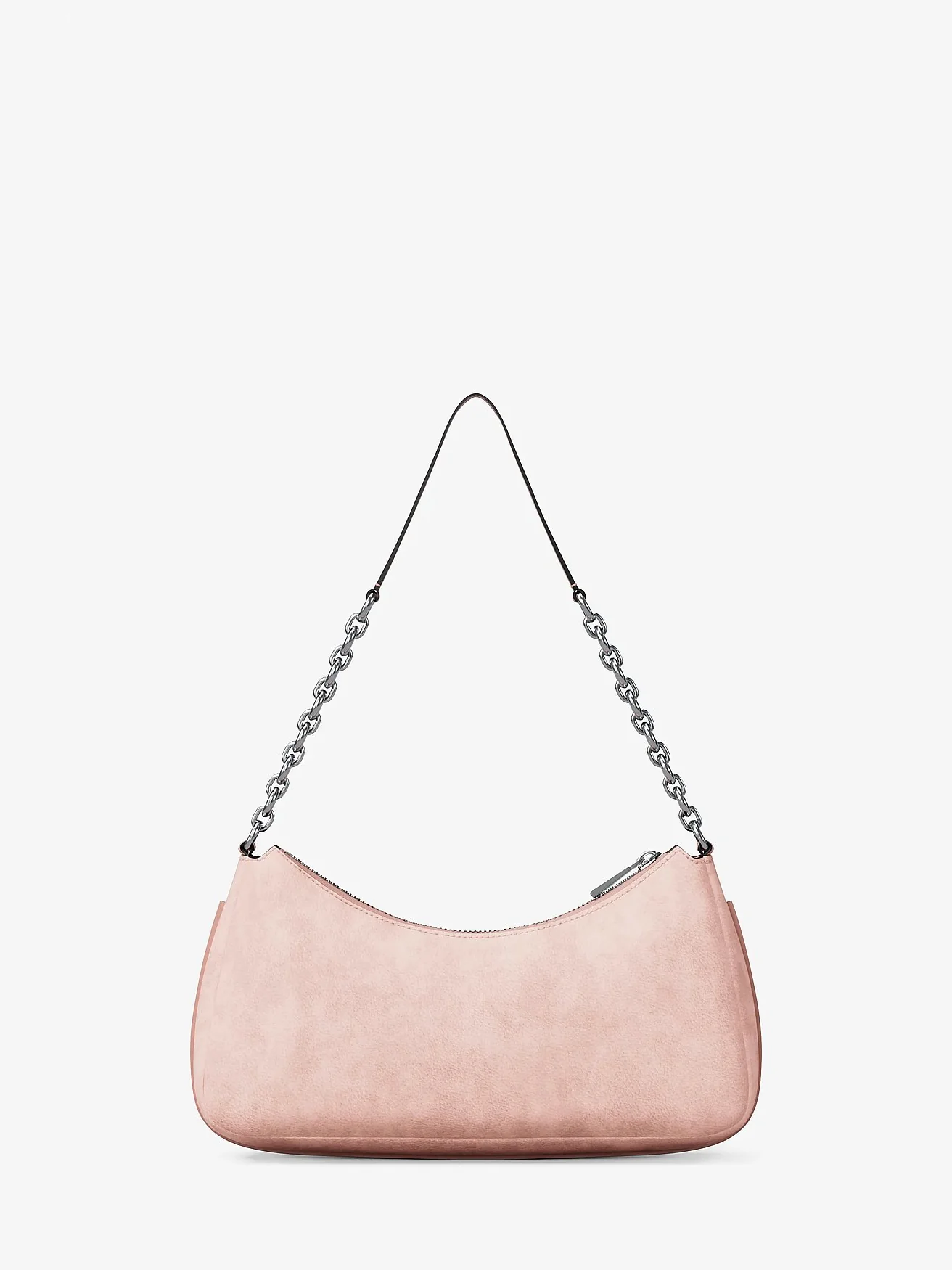 Клатч-пошетт Michael Kors Nolita medium из нубука на цепочке — 5