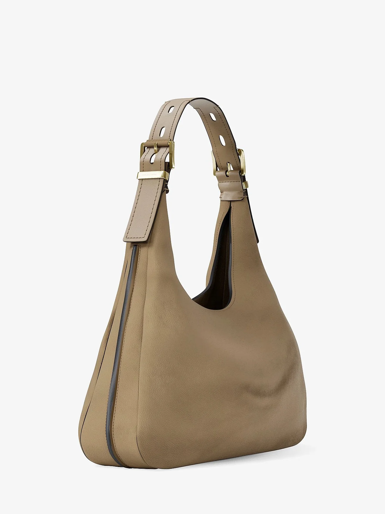 Michael Kors Nolita Large — сумка-хобо из нубука — 5