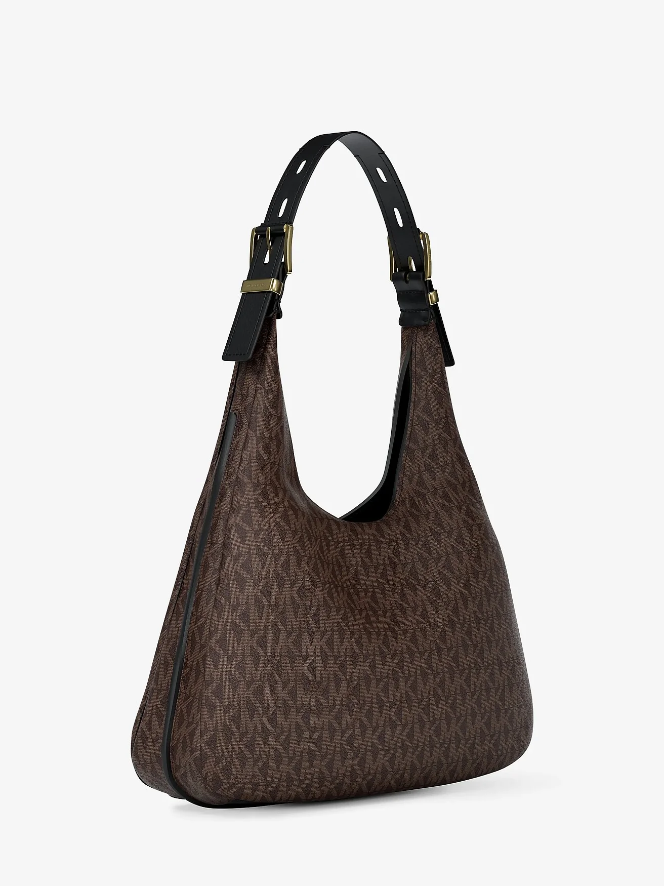 Женская сумка-хобо Michael Kors Nolita с логотипом — 5