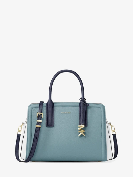 Кожаная сумка-сэтчел Michael Kors Laila в цветовой блокировке