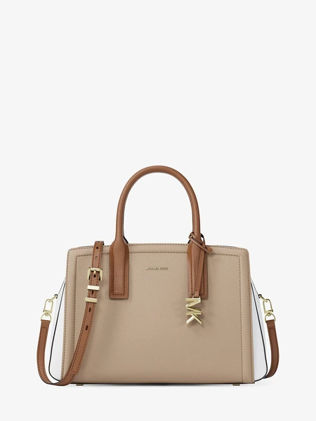 Кожаная сумка-сэтчел Michael Kors Laila в цветовой блокировке