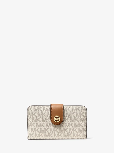 Кошелек Michael Kors MK Pop Charm medium с фирменным лого