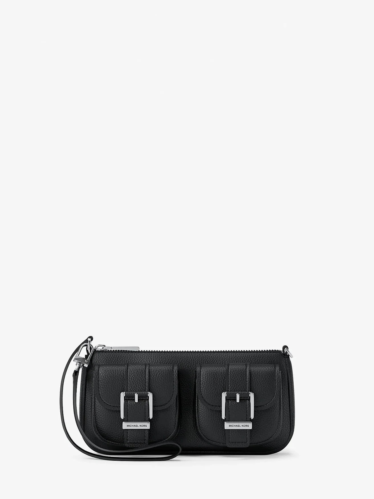 Клатч-пошетт Michael Kors Zoe small из зернистой кожи — 1