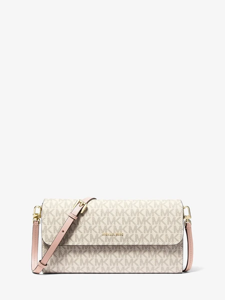 Сумка-кроссбоди Michael Kors Jet Set small для смартфона с фирменным лого