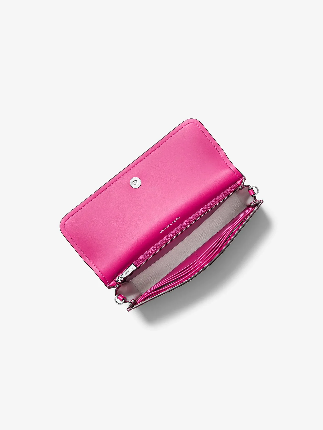 Сумка-кроссбоди Michael Kors Jet Set small с фирменным лого, трансформируемая — 2