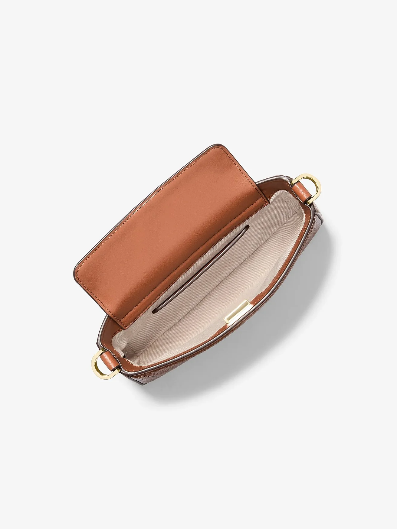 Кожаная сумка-пошет Michael Kors Bryant, малая, трансформер — 2