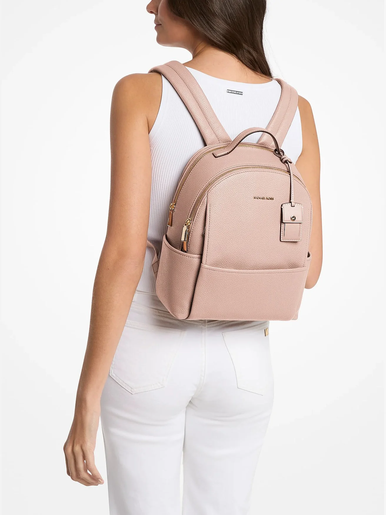 Michael Kors Sable Medium — рюкзак из фактурной кожи — 3