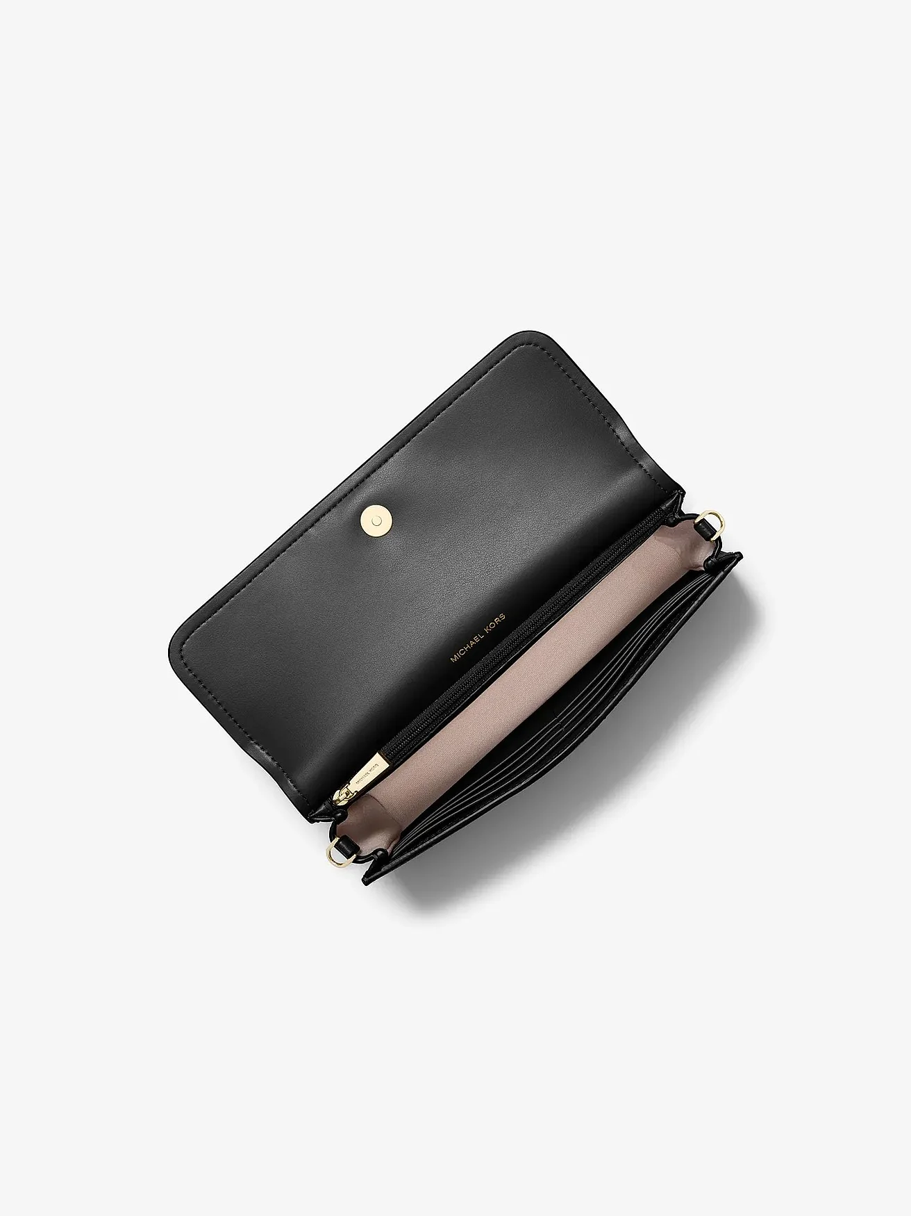 Сумка-кроссбоди Michael Kors Jet Set small для смартфона, кожаная — 2