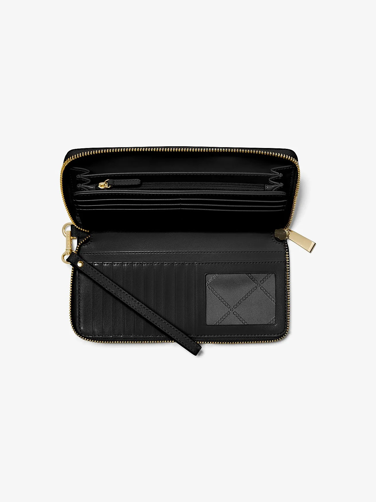 Кожаный кошелек Large Saffiano континенталь — 2