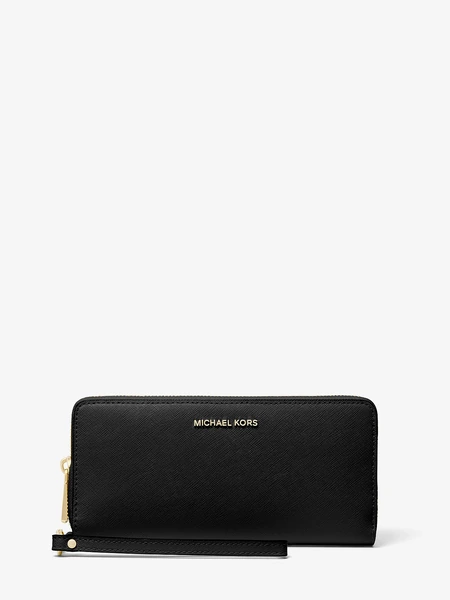 Кожаный кошелек Large Saffiano континенталь