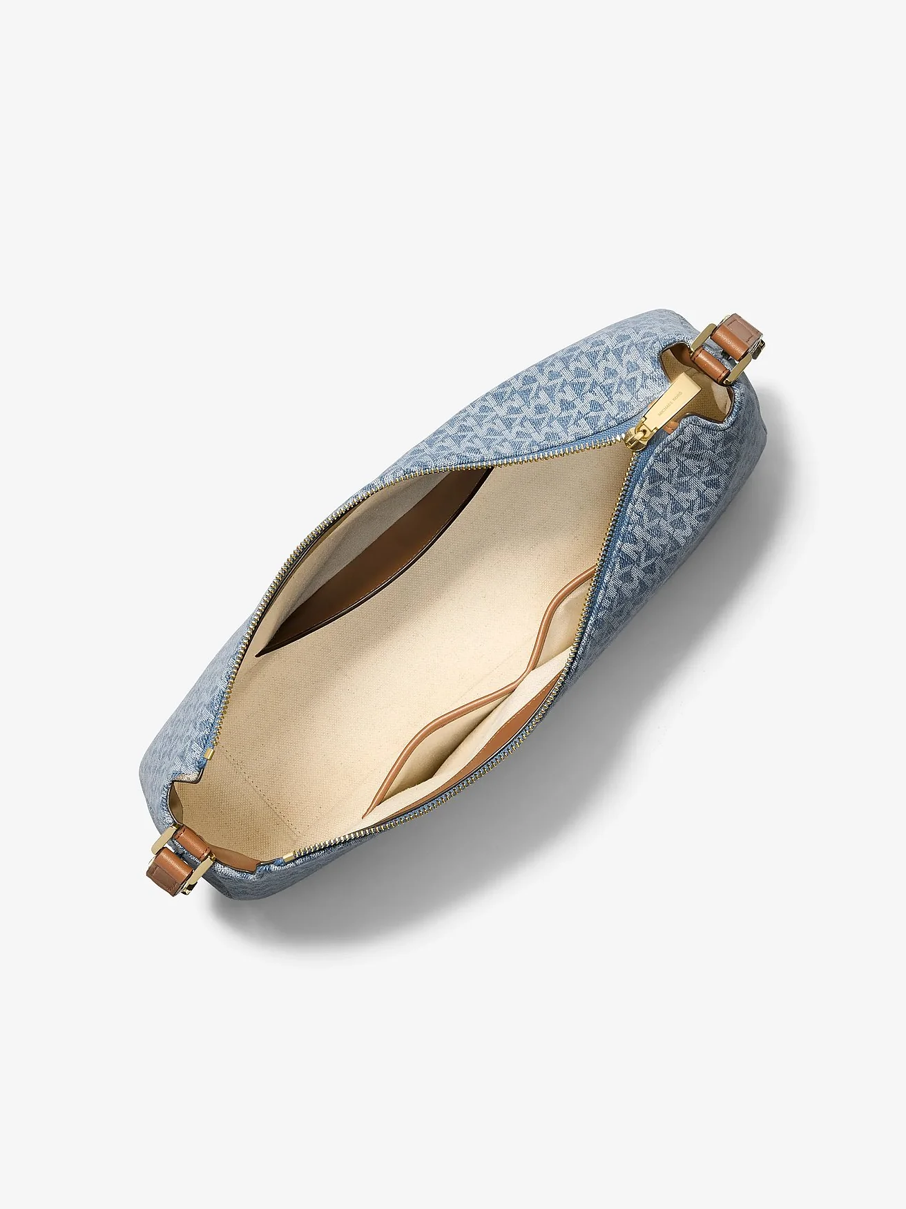 Сумка на плечо Nolita Medium из денима с логотипом — 2