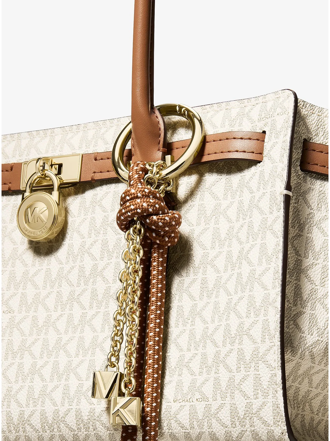 Женская сумка-сэтчел Michael Kors Hamilton Moderne с логотипом — 4