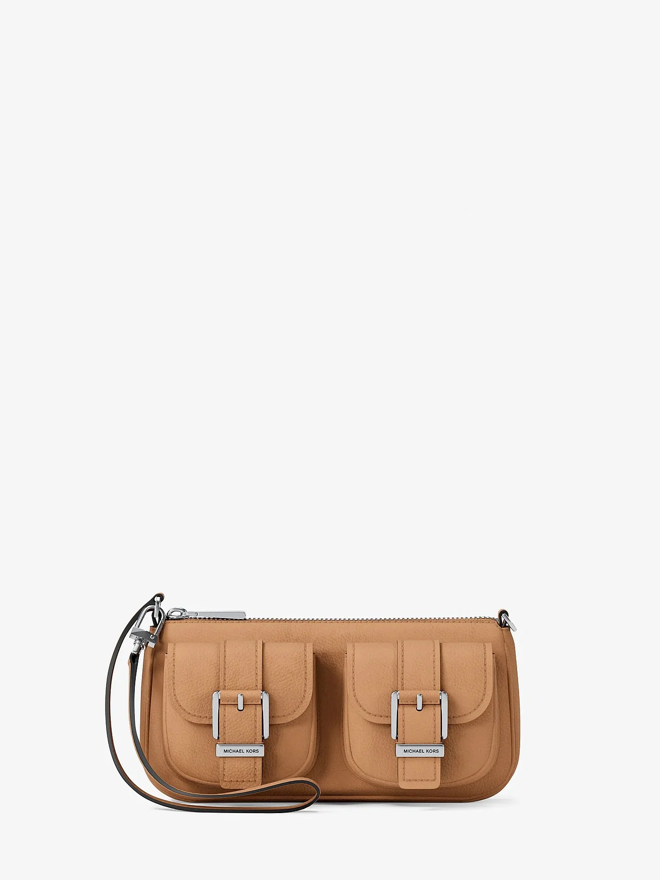 Нубуковая сумка-багет Michael Kors Zoe — 1
