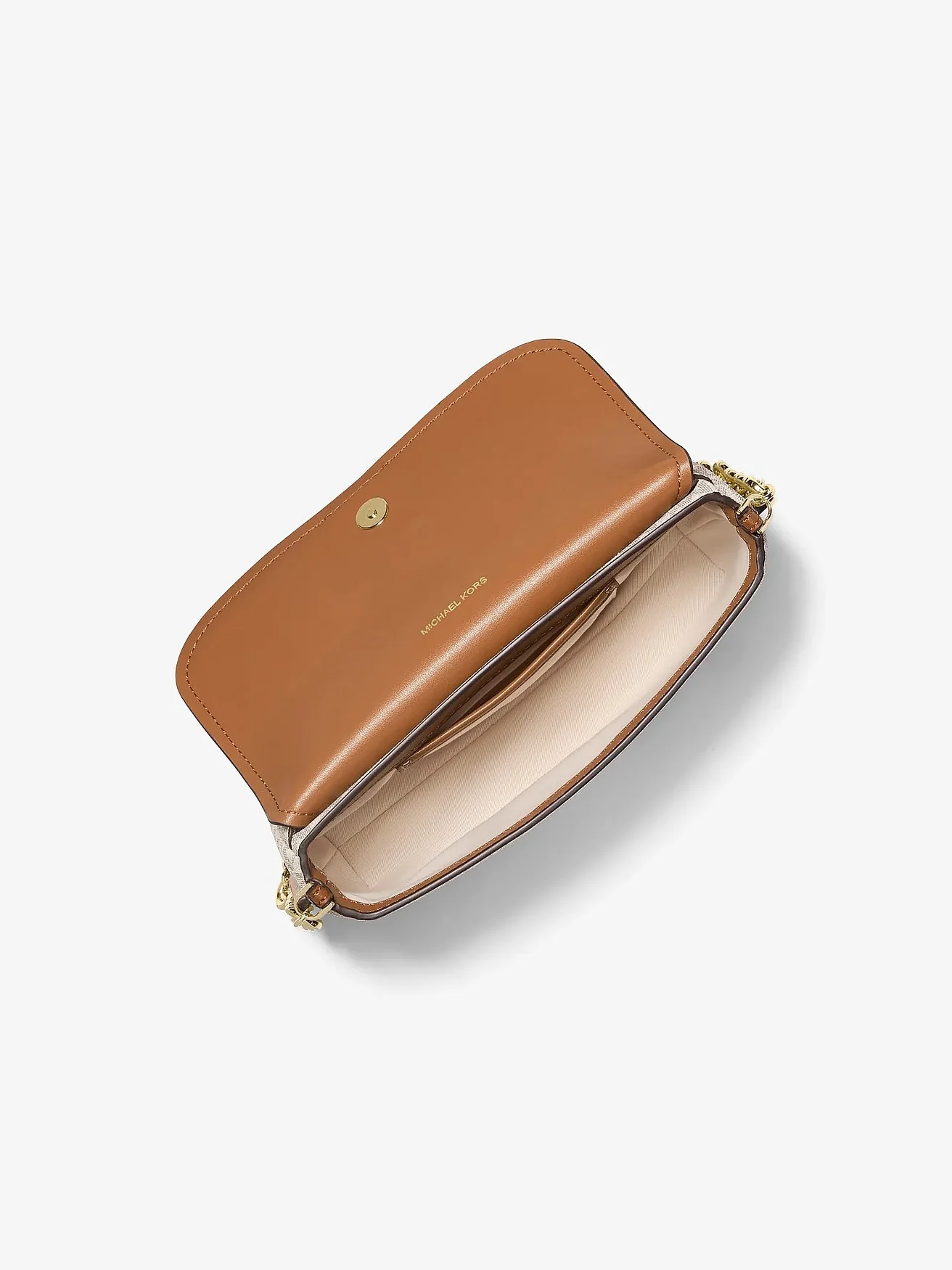 Сумка кросс-боди Michael Kors Nolita Small Signature с фирменным логотипом — 2