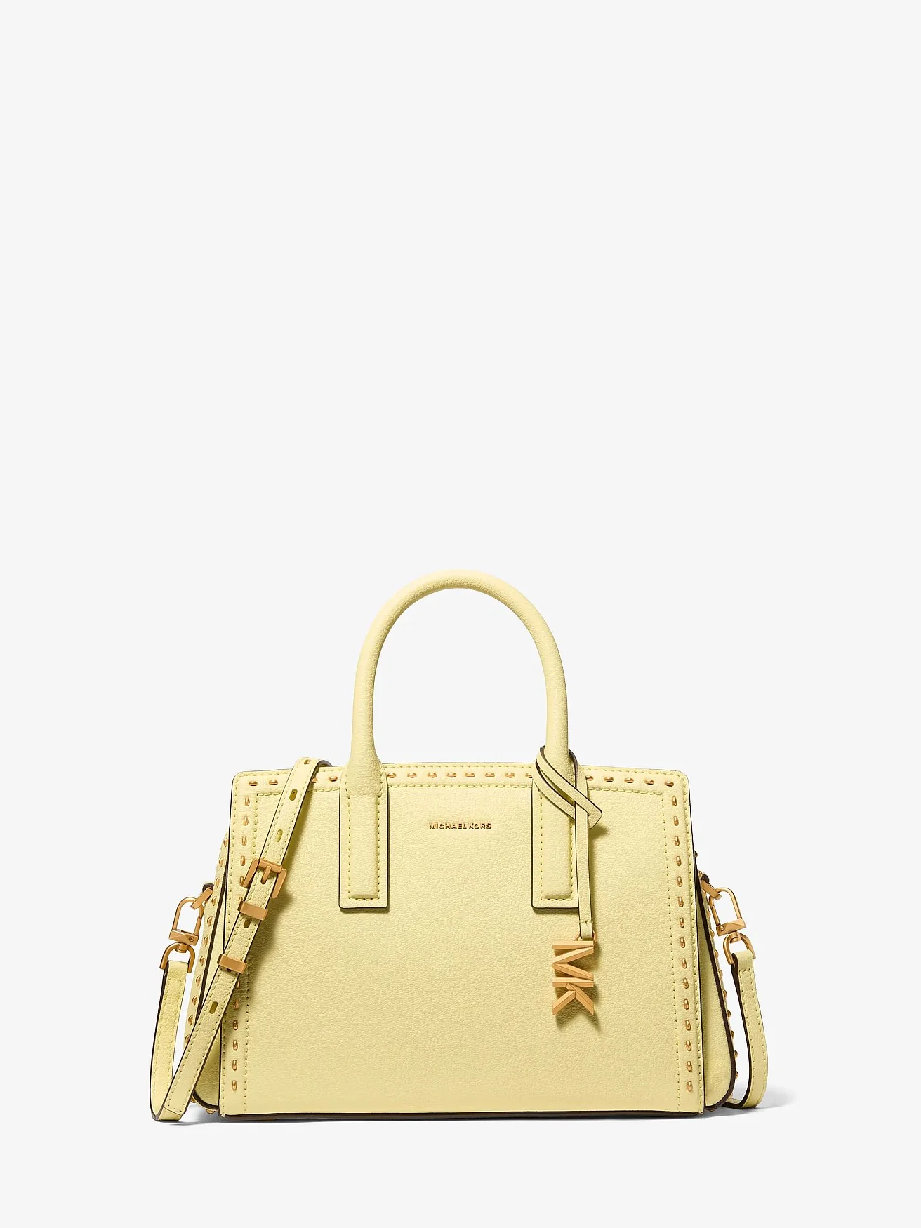 Кожаная сумка Michael Kors Laila с заклёпками — 1