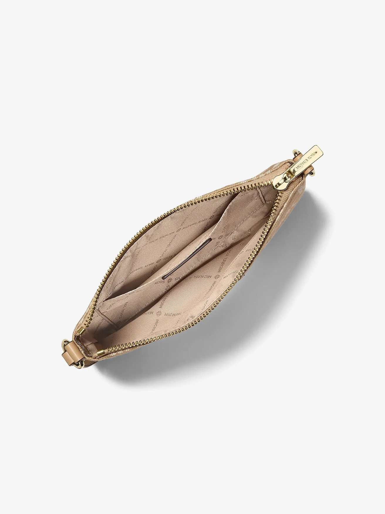 Michael Kors Jet Set Travel — малый клатч из жаккарда с логотипом — 2