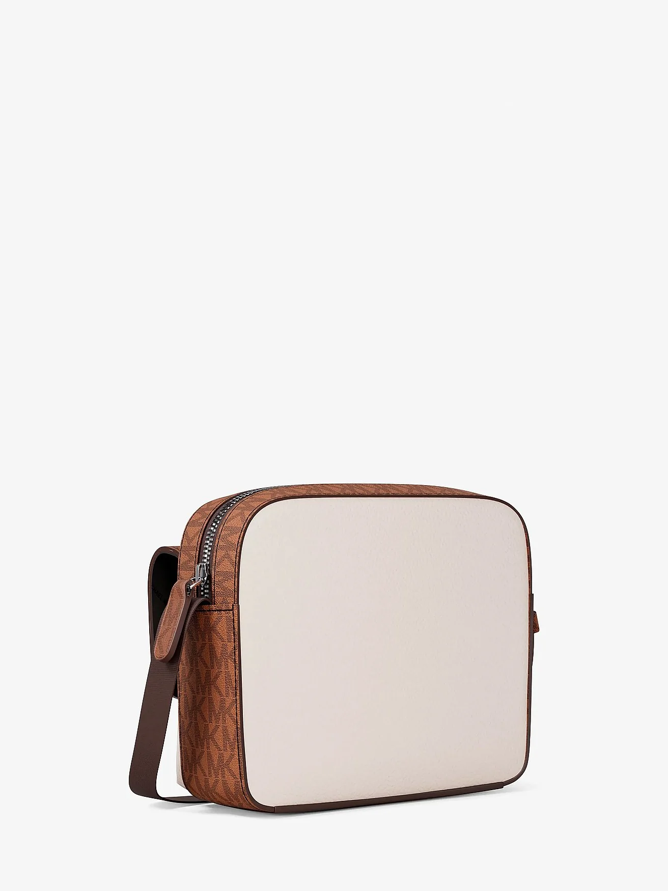 Сумка-кроссбоди Cooper Camera Bag из зернёной кожи с логотипом Signature — 3