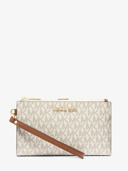 Кошелёк-держатель для телефона Michael Kors Jet Set Travel Signature Logo