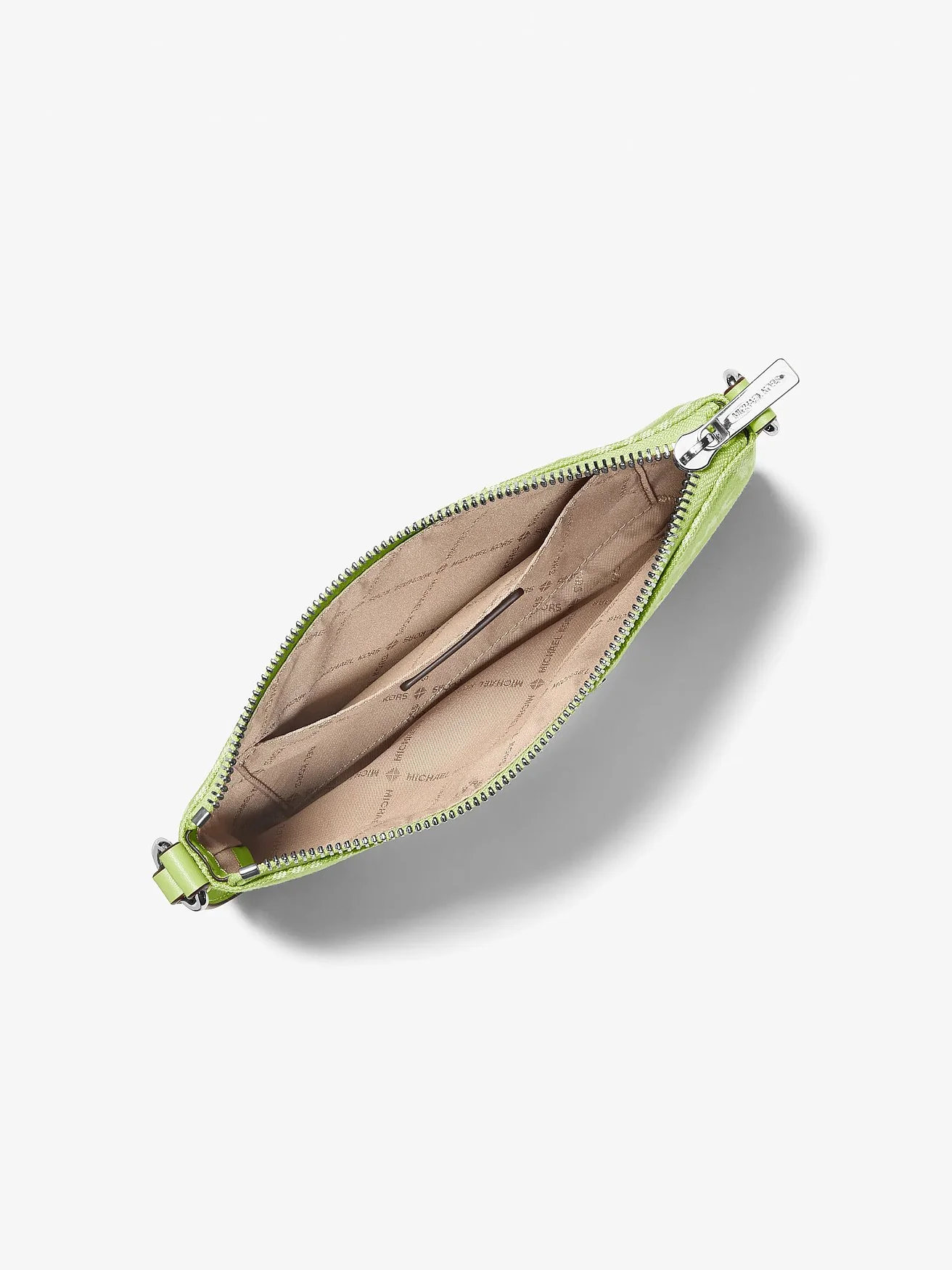 Michael Kors клатч Jet Set Travel Small из джинсового жаккарда с логотипом — 2