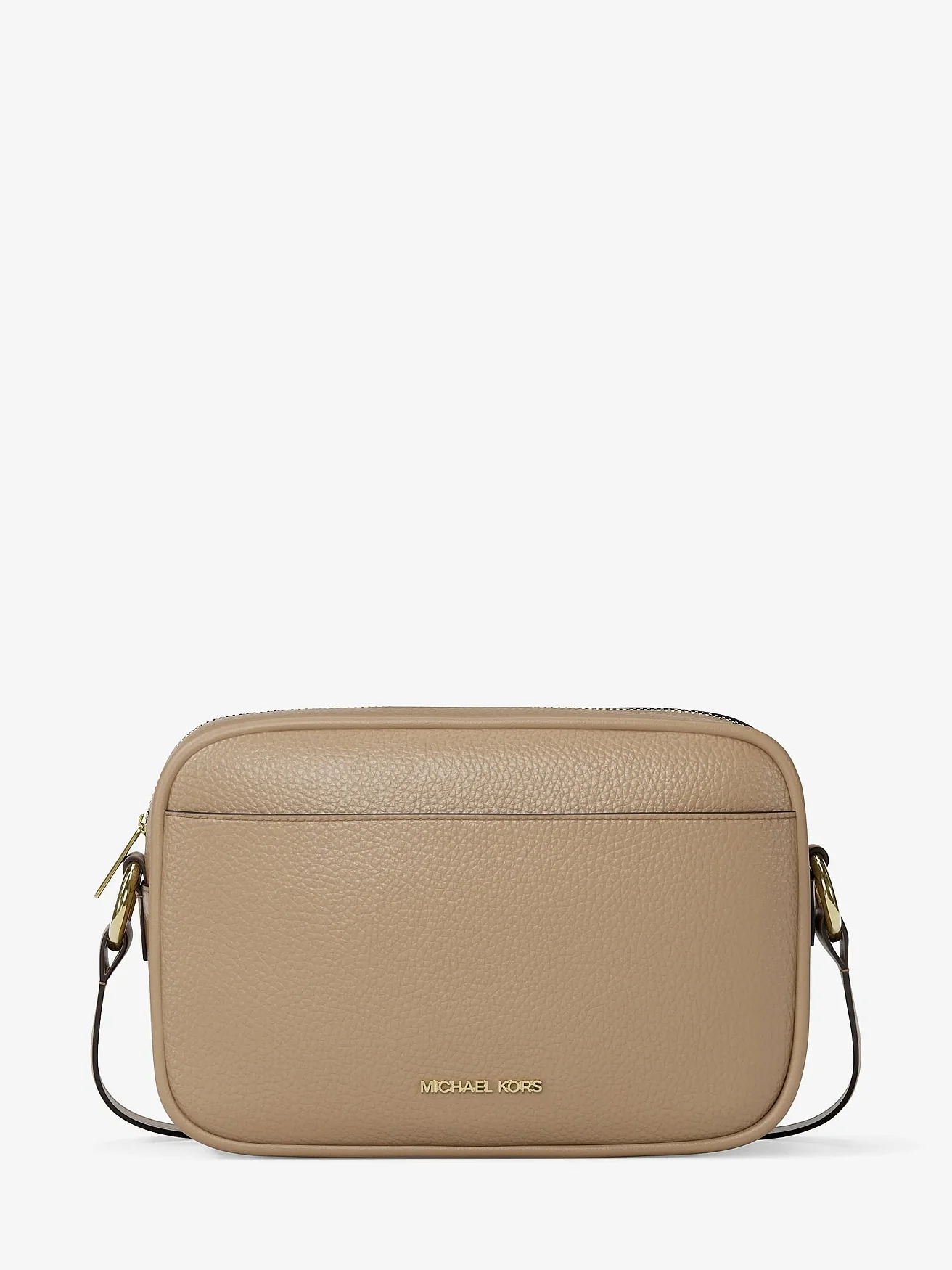 Сумка-кроссбоди Michael Kors Jet Set Camera Large из зернёной кожи — 1