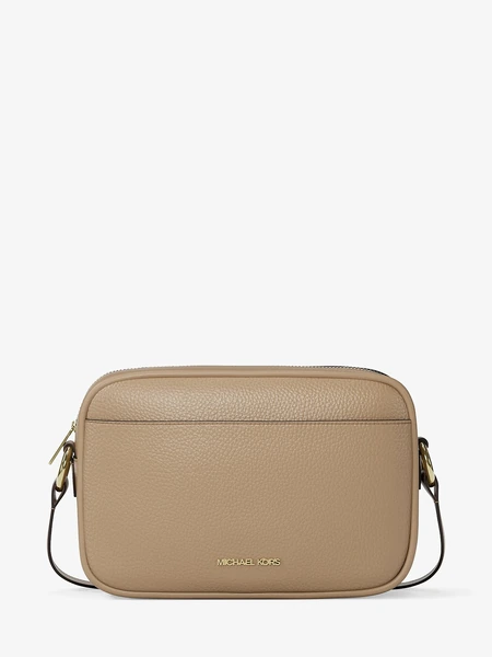Сумка-кроссбоди Michael Kors Jet Set Camera Large из зернёной кожи