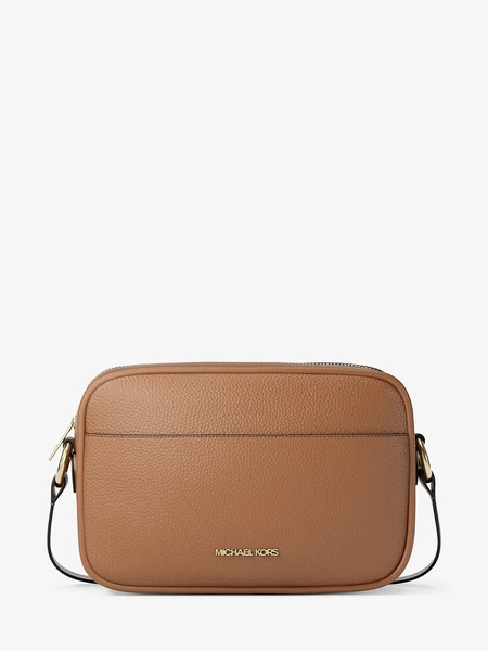 Сумка-кроссбоди Michael Kors Jet Set Camera Large из зернёной кожи
