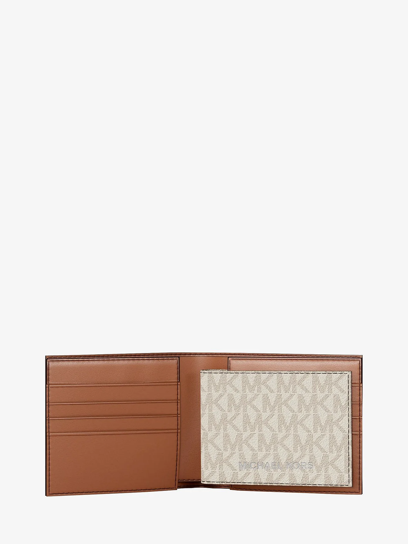 Бумажник Michael Kors Cooper в полоску с фирменным логотипом — 2