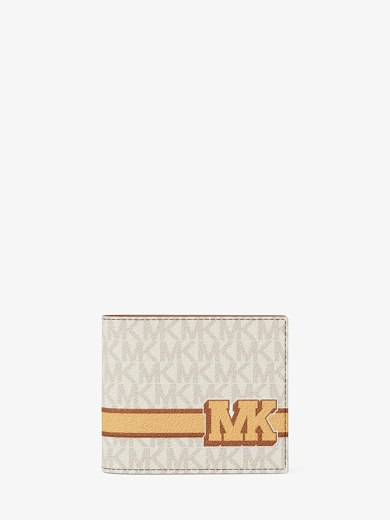 Бумажник Michael Kors Cooper в полоску с фирменным логотипом — 3