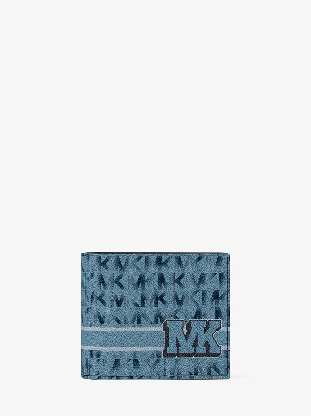 Бумажник Michael Kors Cooper в полоску с фирменным логотипом — 3