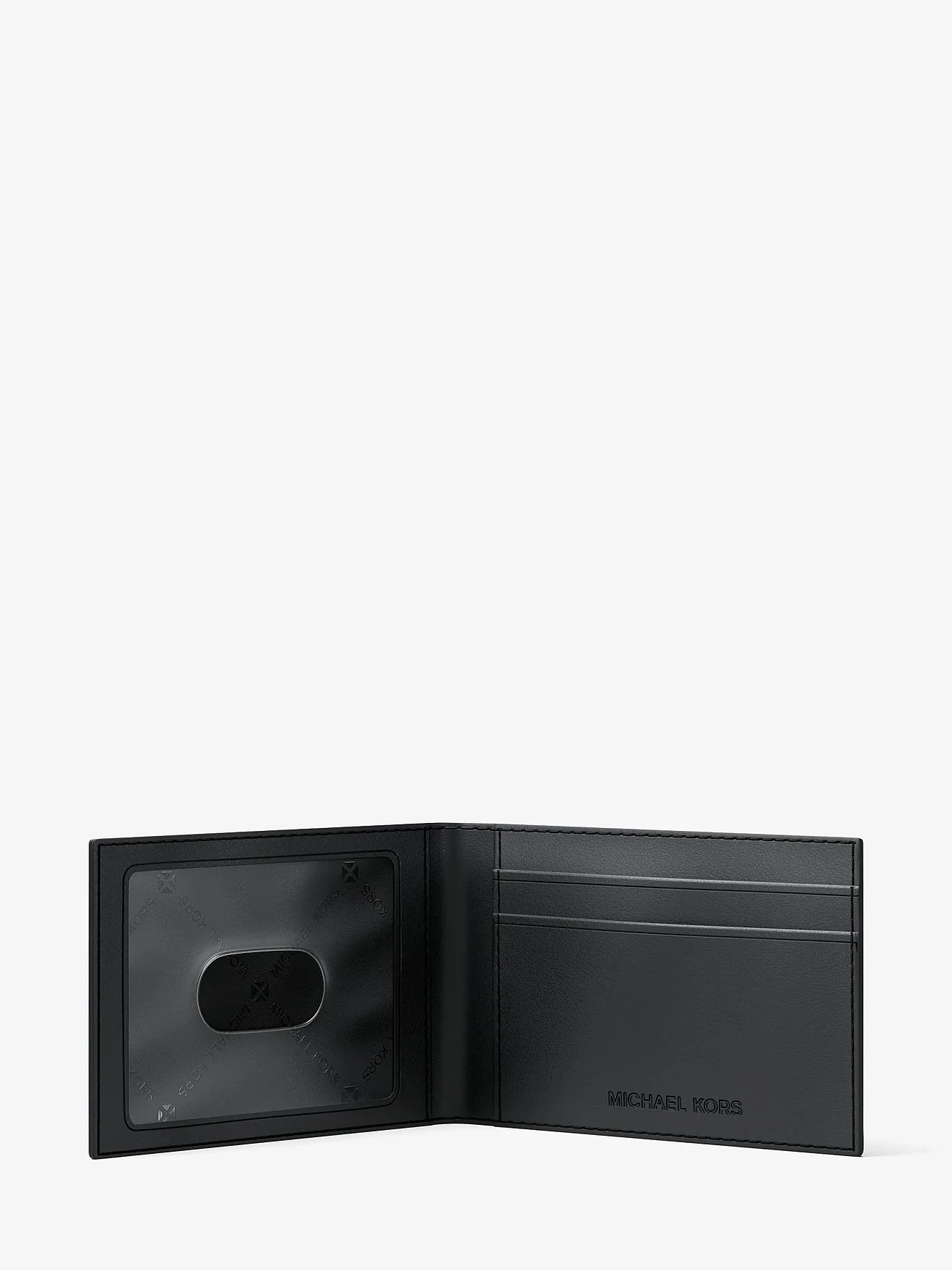Кошелёк Cooper из джинсовой ткани с жаккардовым логотипом — 2